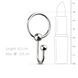 Уретральна вставка із кільцем Sinner Gear Unbendable &ndash; Sperm Stopper Solid, діаметр кільця 2,6 см SO4583 фото 5