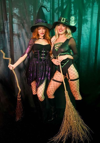 Костюм відьми Leg Avenue Mystical Witch M, сукня, капелюх SO9333 фото