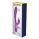 Вібратор-кролик Wooomy Gili-Gili Vibrator with Heat Purple, відросток з вушками, підігрів до 40&deg;С SO7412 фото 4
