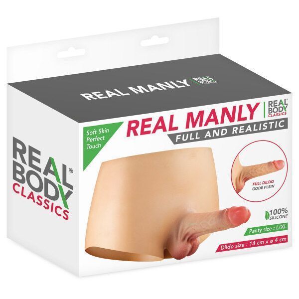 Страпон Real Body &mdash; Real Manly full and realistic L/XL SO9955 фото