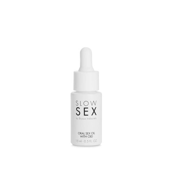 Олія для орального сексу Bijoux Indiscrets Slow Sex Oral Sex Oil CBD (15 мл) SO9339 фото