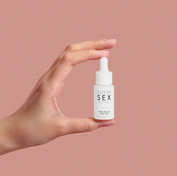Олія для орального сексу Bijoux Indiscrets Slow Sex Oral Sex Oil CBD (15 мл) SO9339 фото
