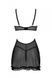 Еротичний пеньюар Passion MARINA CHEMISE, L/XL, black SO9723 фото 4