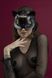 Маска кошечки Feral Feelings - Catwoman Mask, натуральная кожа, черная SO3406 фото 1