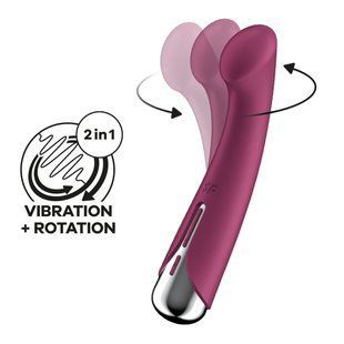 Вибратор Satisfyer Spinning G-Spot 1 Red SX0555 фото