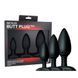 Набор анальных пробок Nexus Butt Plug Trio, макс. диаметр 3&ndash;4&ndash;5 см SO2743 фото 1