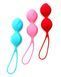 Вагинальные шарики Satisfyer V Balls (3 пары), диаметр 3,4см, масса 79-114-150г, монолитные SO2301 фото 2