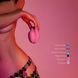 Віброяйце з вакуумною кліторальною стимуляцією Love To Love Wonderlover PINK PASSION SO9616 фото 8