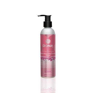 Массажный лосьон DONA Flirty - Blushing Berry (235 мл) увлажняющий с афродизиаками и феромонами SO2103 фото