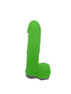 Крафтовое мыло-член с присоской Чистый Кайф Green size M натуральное SO2641 фото