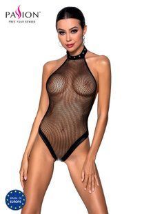 Боді-халтер з відкритим доступом Passion MOONLIGHT BODY L/XL black SO8448 фото