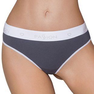 Спортивні трусики-стрінги Passion PS007 PANTIES dark grey, size L SO4247 фото