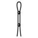 Ерекційне кільце Nexus FORGE Double Adjustable Lasso - Black SO8694 фото 1