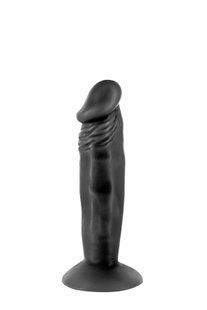 Фаллоимитатор с присоской Real Body - Real Zack Black, TPE, диаметр 3,7см SO4032 фото