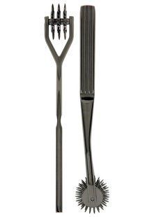 Колесо Вартенберга игольчатое на 3 ряда зубцов Doc Johnson Kink- Spike - Solid Metal Pinwheel - 3 Wh SO4018 фото
