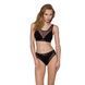 Топ з прозорою вставкою Passion PS002 TOP black, size M SO4200 фото 3
