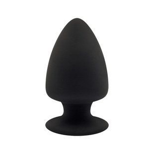 Анальна пробка SilexD (Model 1 size M) двошарова, силікон + Silexpan, діаметр 6,2 см SO5552 фото