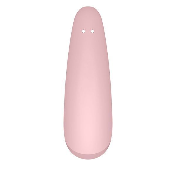 Вакуумный клиторальный стимулятор Satisfyer Curvy 2+ Pink с управлением через интернет SO3782 фото