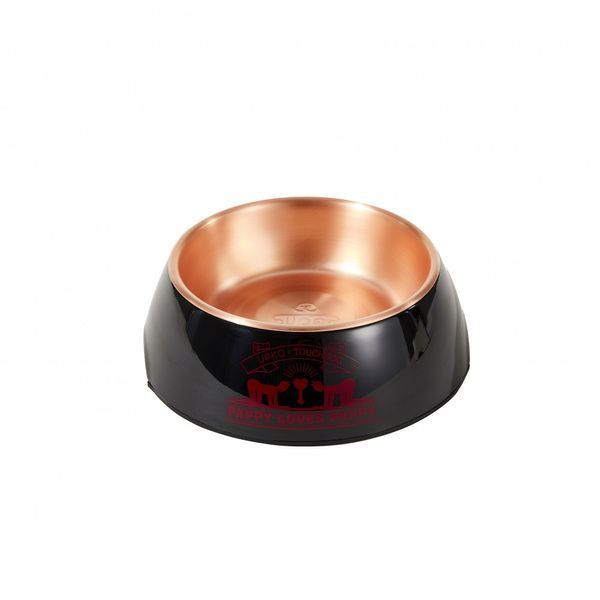 Миска для BDSM Pet-Play (игры в хозяина и питомца) UPKO х TOUCHDOG Puppy's Bowl, черная U62459 фото