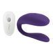 Недорогой вибратор для пар We-Vibe Unite Purple, однокнопочный пульт ДУ SO6936 фото 2