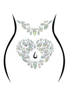 Стразы-украшения для тела Leg Avenue Novalie body jewels sticker, наклейки SO9179 фото