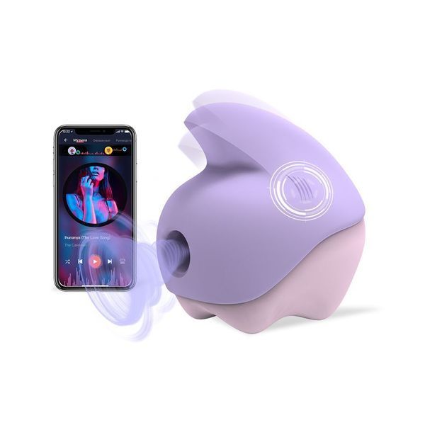 Вакуумний кліторальний смарт-стимулятор Magic Motion Unicorn Purple з вібрацією SO9602 фото