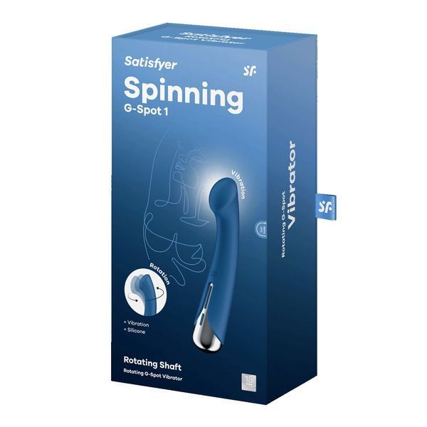 Вібратор Satisfyer Spinning G-Spot 1 Blue SX0556 фото