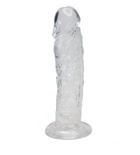 Прозрачный фаллоимитатор Alive Jelly Dildo Empire, ТПЕ, присоска, диаметр 4.3 см, длина 19.3см SO5554 фото
