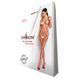 Бодистокинг в очень крупную сетку Passion BS091 red, с доступом SO6392 фото 4