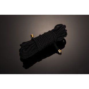 Веревка для бондажа UPKO Restraint Bondage Rope, черная, 10 м U22324 фото
