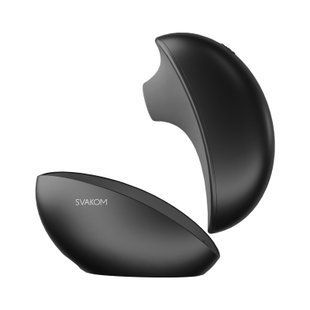Вакуумный клиторальный смарт-стимулятор Svakom Pulse Galaxie Midnight Black, проектор звездного неба SO9678 фото