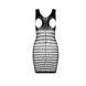 Бодистокинг-платье с открытой грудью Passion BS092 black SO6394 фото 3