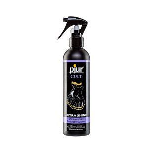Спрей для догляду за одягом із гуми та латексу pjur Cult Ultra Shine 250 мл, надає блиску PJ10260 фото
