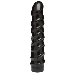 Ділдо Doc Johnson CodeBlack - 8 Inch Raging Vac-U-Lock із стимулюючим рельєфом, діаметр 3,8 см SO2797 фото