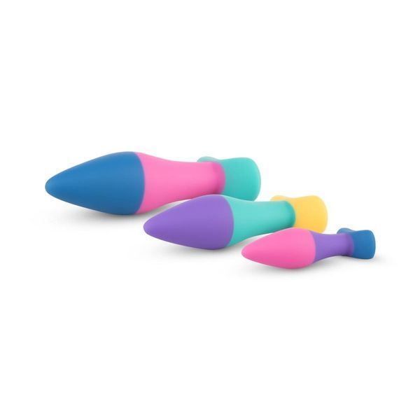 Набор анальных пробок PMV20 Koda &ndash; Butt Plug Set, диаметр 2,9 см, 3,9 см, 5 см SO8897 фото