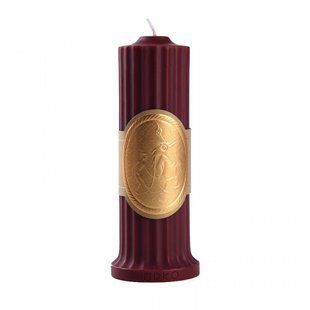 Свеча низкотемпературная красная Low temperature wax candle 150г U60912 фото