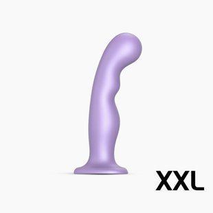 Насадка для страпона Strap-On-Me Dildo Plug P&G Lilas Metallic XXL SO9008 фото