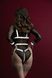 Жіноча збруя з ланцюгом та фіксаторами Feral Feelings Harness with Cuffs White SO8254 фото 2