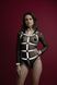 Жіноча збруя з ланцюгом та фіксаторами Feral Feelings Harness with Cuffs White SO8254 фото 1