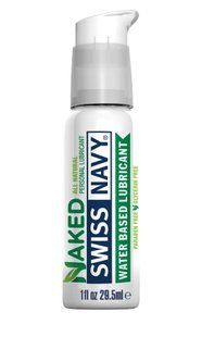 Лубрикант на водной основе Swiss Navy NAKED All Natural 29,5 мл, для чувствительной кожи SX0582 фото