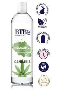 Смазка на гибридной основе BTB Relaxing Lubricant Cannabis (250 мл) SO7538 фото