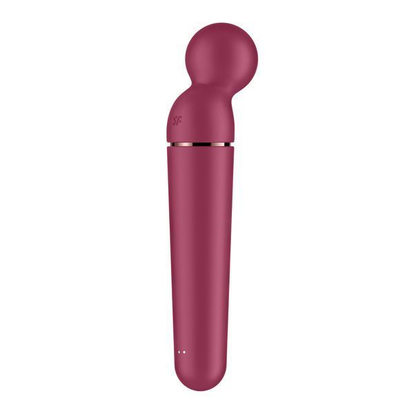 Вібромасажер Satisfyer Planet Wand-er Berry/Rosegold, дуже потужний, бездротовий SO8781 фото