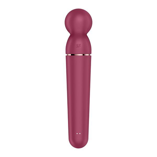 Вібромасажер Satisfyer Planet Wand-er Berry/Rosegold, дуже потужний, бездротовий SO8781 фото