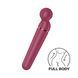 Вібромасажер Satisfyer Planet Wand-er Berry/Rosegold, дуже потужний, бездротовий SO8781 фото 1