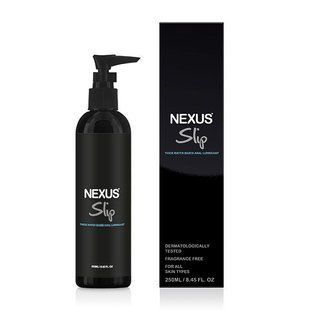 Густой анальный лубрикант Nexus Slip Anal (250 мл.) на водной основе, супер для анальных игрушек SO2745 фото