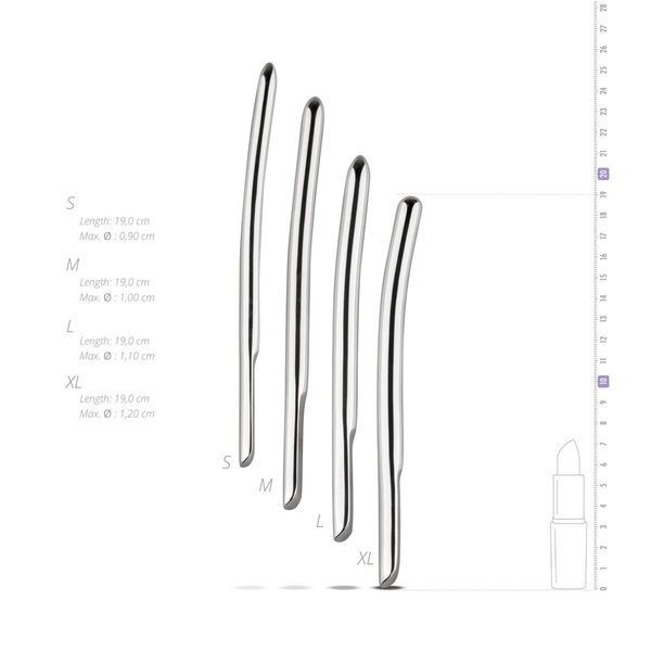 Набір уретральних стимуляторів Sinner Gear Unbendable &ndash; Single Ended 4 шт, діаметри 9,10,11,12 мм SO4585 фото