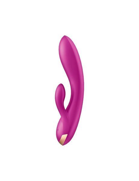 Смарт вибратор кролик с двойным отростком Satisfyer Double Flex Violet SO6093 фото