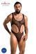 Мужское сетчатое боди Passion 040 Leon L/XL Black, сетка, резинки SO7591 фото 5