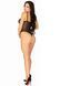 Еротичне боді Leg Avenue Cami bodysuit with thong Black S/M, на бретелях SO9166 фото 5