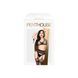 Комплект Penthouse Smoking Gun XL Black, топ-бюстьє, колготки з доступом, імітація пояса для панчіх SO6450 фото 3
